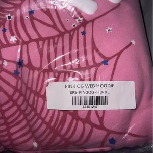 Pink Sp5der Hoodies
